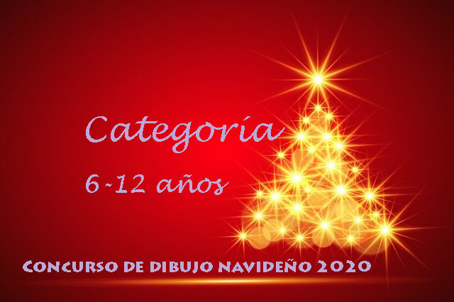 Concurso dibujo navideño categoría 6-12 años